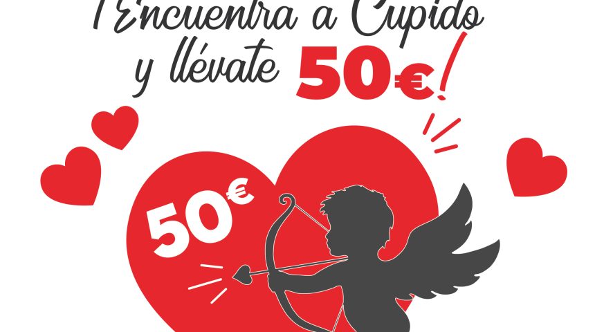 ¡Encuentra a Cupido y GANA 50€!