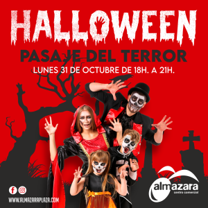 ¡Pasaje del Terror: Halloween en Almazara Plaza!