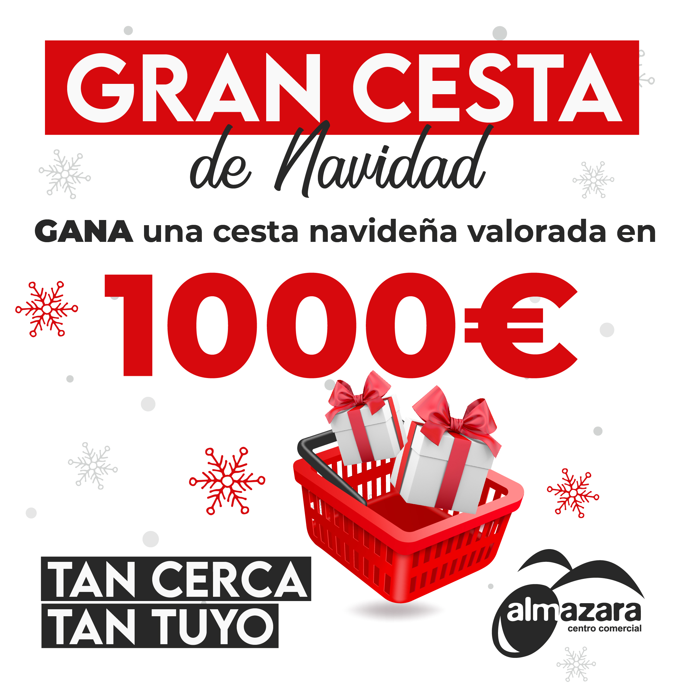 GANA 1000€: ¡La Gran Cesta de Navidad!