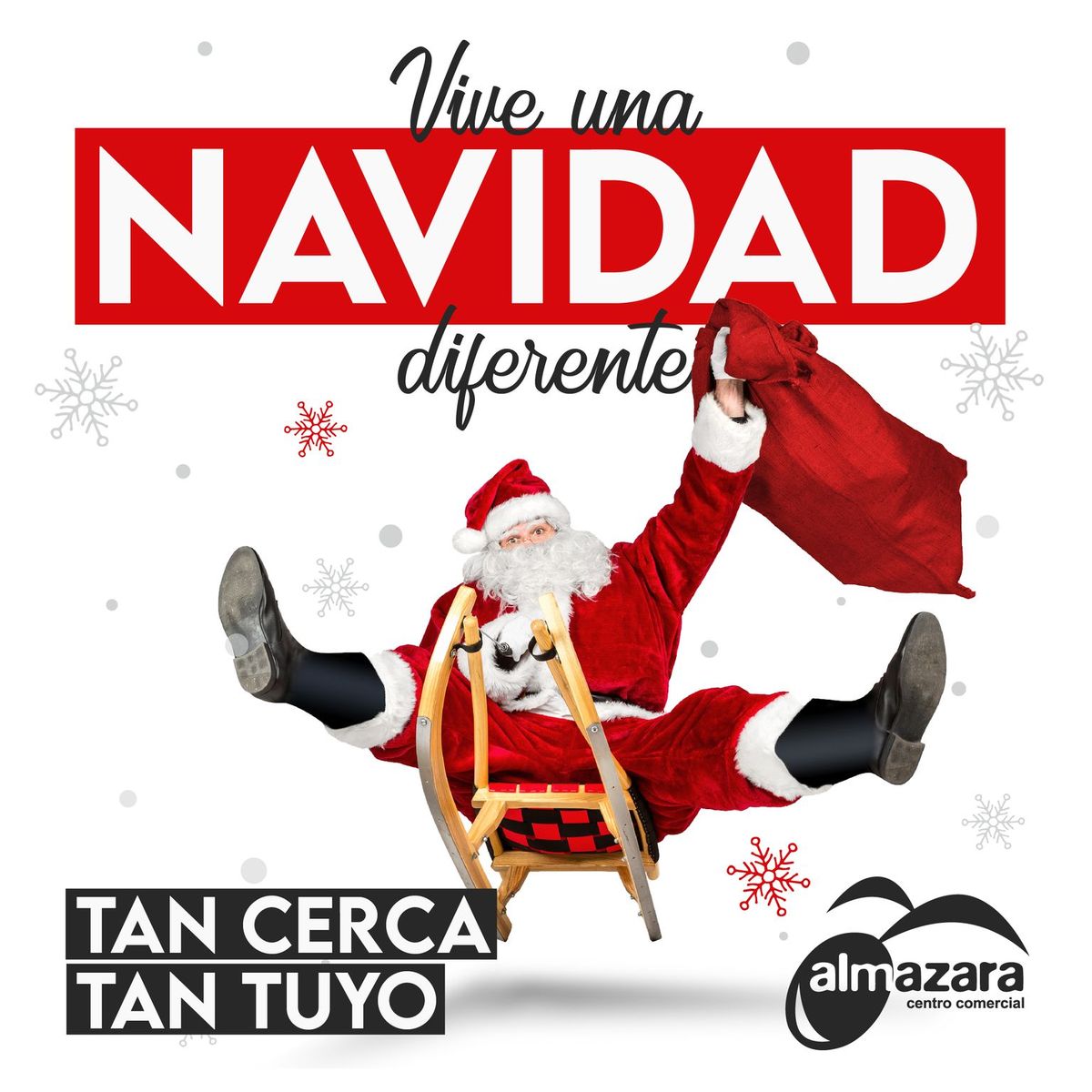 Vive la Navidad en familia en CC Almazara Plaza con actividades para todos y gran cesta navideña de 1000€